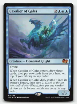Cavalier of Gales 296 Mythic Foundations Jumpstart Magic: The Gathering NM - Image 1