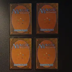 Brushland x4 Lot of 4 Anthologies MP Damaged MTG Magic the Gathering - Image 2