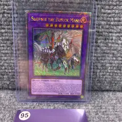 Sleipnir the Runick Mane [Quarter Century Secret Rare] DUNE-EN035 YuGiOh Duelist - Image 1