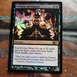 Diabolic Revelation FOIL Magic 2013 / M13 Black Rare - Image 1