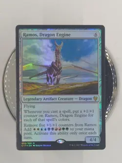 Ramos, Dragon Engine #55 Foil NM C17 Small Seller 💌 Fast Free Shipping! - Image 1
