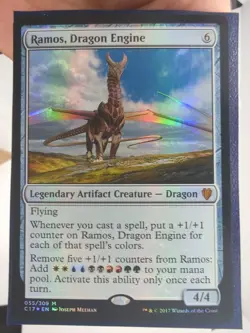 Ramos, Dragon Engine #55 Foil NM C17 Small Seller 💌 Fast Free Shipping! - Image 2