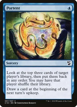 [MTG] Portent (097) (C18) LP-HP - Image 1