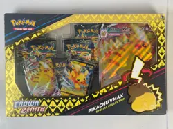 Pokemon Pikachu VMAX Crown Zenith Special Collection TCG Sealed Box Giant Card - Image 1