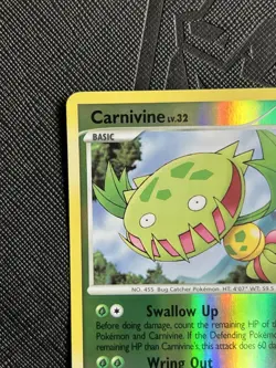 Pokemon TCG Carnivine 21/130 Diamond and Pearl Reverse Holo (English) - NM(-) - Image 4