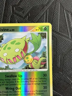 Pokemon TCG Carnivine 21/130 Diamond and Pearl Reverse Holo (English) - NM(-) - Image 5