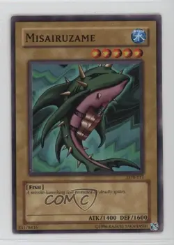 Misairuzame YuGiOh Legend of Blue Eyes White Dragon #LOB-111 2002 - Image 1