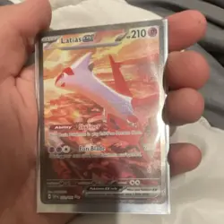 Latias ex Pokemon TCG Special Illustration Rare Full Art Holo Sv08 239/191 HP210 - Image 1