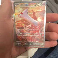 Latias ex Pokemon TCG Special Illustration Rare Full Art Holo Sv08 239/191 HP210 - Image 3