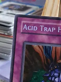 YUGIOH! ACID TRAP HOLE- #SO1ENSE1-1996 LIMITED EDITION-TRAP CARD - Image 3