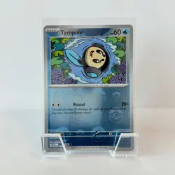 Pokemon TCG Tympole 019/086 Black Bolt Poke Ball Pattern Holo Rare Near Mint - Image 1