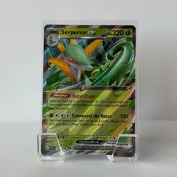 Pokemon Serperior ex 003/086 Black Bolt Holo Double Rare NM - Image 1