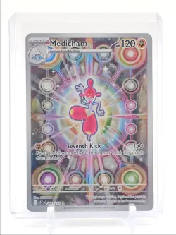 MEDICHAM 2026 POKEMON ASCENDED HEROES ILLUSTRATION RARE 241/217 Q2714 - Image 1