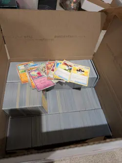 Pokemon Bulk Lot 18~ Lbs. 4000+ Cards | C/Uc/Rares NON Holos Era's Vary 2020'+/- - Image 1