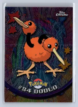 2000 Topps Chrome Pokemon Doduo #84 - Image 1