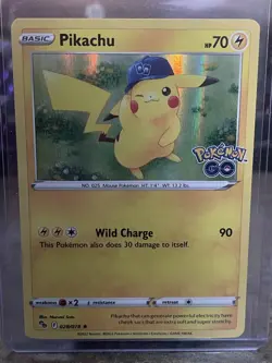 Pikachu 028/078 Pokemon GO Holo - Image 1