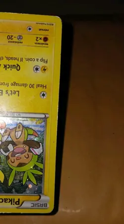 Pokemon Black Star Promo Pikachu XY95 Heavy Play - Image 4