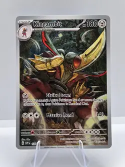 Kingambit 130 Holo Promo Scarlet & Violet Promo Pokemon NM - Image 1