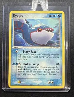 Pokemon Emerald Kyogre #15/106 (Lightly played) - Image 3