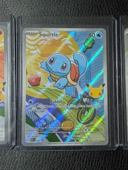 Pokemon First Partner Illustration Collection Series 1 Kanto GEN 1 Starters - Image 3