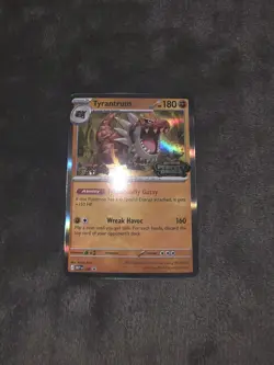 Tyrantrum MEP 066 STAFF - Pokemon TCG Perfect Order 2026 Promo NM - Image 1