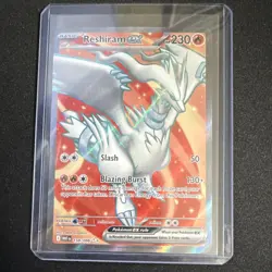 Pokemon Reshiram EX Ultra Rare Holo 158/086 SV: White Flare Basic 230 HP - Image 1
