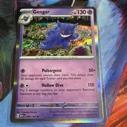 Gengar 094/165 Sv: Scarlet & Violet 151 Holo Pokemon TCG - Image 1