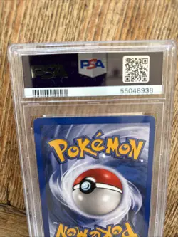 2001 Pokemon Black Star Surfing Pikachu Promo - Pokemon League NM-MT PSA 8 - Image 4