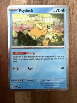Psyduck MEP 007 (NM) - Mega Evolution Black Star Promo - Pokemon TCG A - Image 1