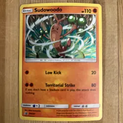 Sudowoodo - SM207 - Holo Promo Pokemon Sun & Moon VLP - Image 1