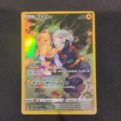 *MISCUT* Pikachu TG05/TG30 Pokemon 2022 Lost Origin Trainer Gallery Near Mint - Image 1