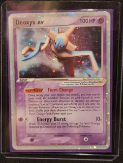 Deoxys EX 97/107 - Pokemon Nintendo 2005 - Ultra Rare Holo NM - Image 1