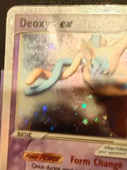 Deoxys EX 97/107 - Pokemon Nintendo 2005 - Ultra Rare Holo NM - Image 2