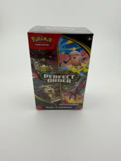 Pokemon TCG: Mega Evolution-Perfect Order Booster Bundle (6 Packs) New Sealed - Image 1