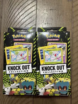 Pokemon Knock Out Collection Box - Zeraora, Shaymin, Marshadow (Lot of 2) - New - Image 1