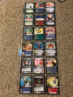 Dragon Ball Z CCG Score- 18 Card Promo Lot- Goku, Gohan, Trunks - Image 1