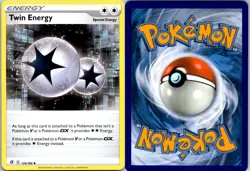 TWIN ENERGY - 174/192 Rebel Clash - POKEMON NM/M - Image 3