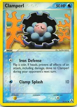 Clamperl 51/92 EX Legend Maker Common NM Pokemon TCG - Image 1
