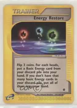 Energy Restore Pokemon e-Card Series Expedition #141 2002 - Image 1