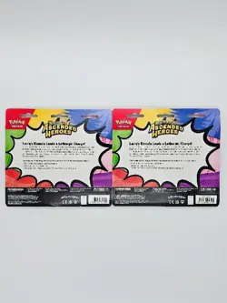 Pokemon TCG Ascended Heroes 2-Pack Blister Lot - 2x Larry’s Komala Foil Promo - Image 2
