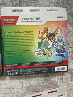 Pokemon TCG First Partner Illustration Collection Box Lot Of 4 Factory Sealed - Image 4