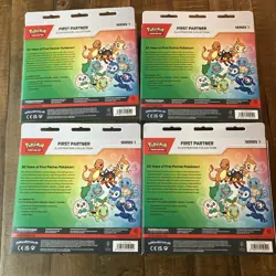 Pokemon TCG First Partner Illustration Collection Series 1 Box. Lot of FOUR - Image 2