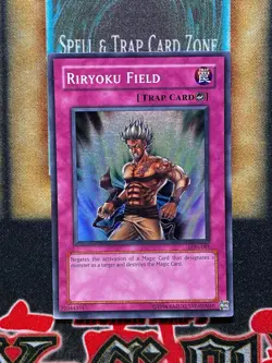 Yugioh Riryoku Field LON-081 Super Rare NM - Image 1