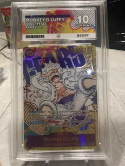 One Piece - Monkey.D.Luffy - OP05-119 - SEC (Alternate Art) - Ace 10 - Image 1