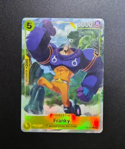 Franky ST29-010 Alt Art Starter Deck Promo One Piece Card English Egghead - Image 1