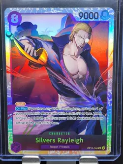 Silvers Rayleigh OP13-066 SR Carrying on His Will - ONE PIECE English - Image 1