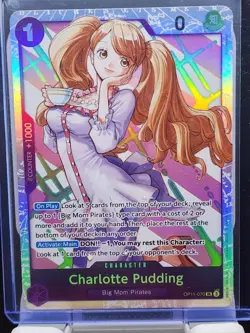 Charlotte Pudding OP11-070 (SR) *A Fist of Divine Speed* One Piece (Super Rare) - Image 1