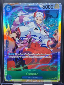 One Piece Carrying On His Will Yamato OP13-054 SR English - Image 1