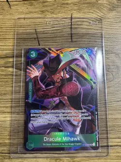 Dracule Mihawk (Illustration Box Vol.4) ST12-003 One Piece Promotion sealed - Image 1