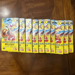 One Piece OP15-EB04 Adventure On Kami’s Island 10x Blister Packs Sealed! - Image 1